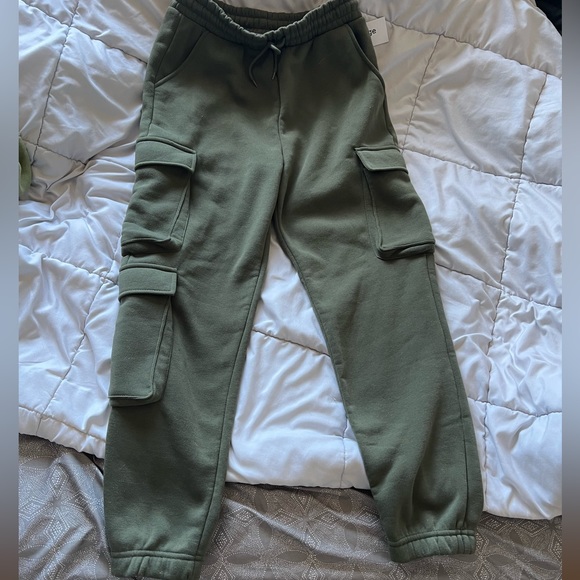 Fleece Cargo sweat pants - Picture 3 of 3